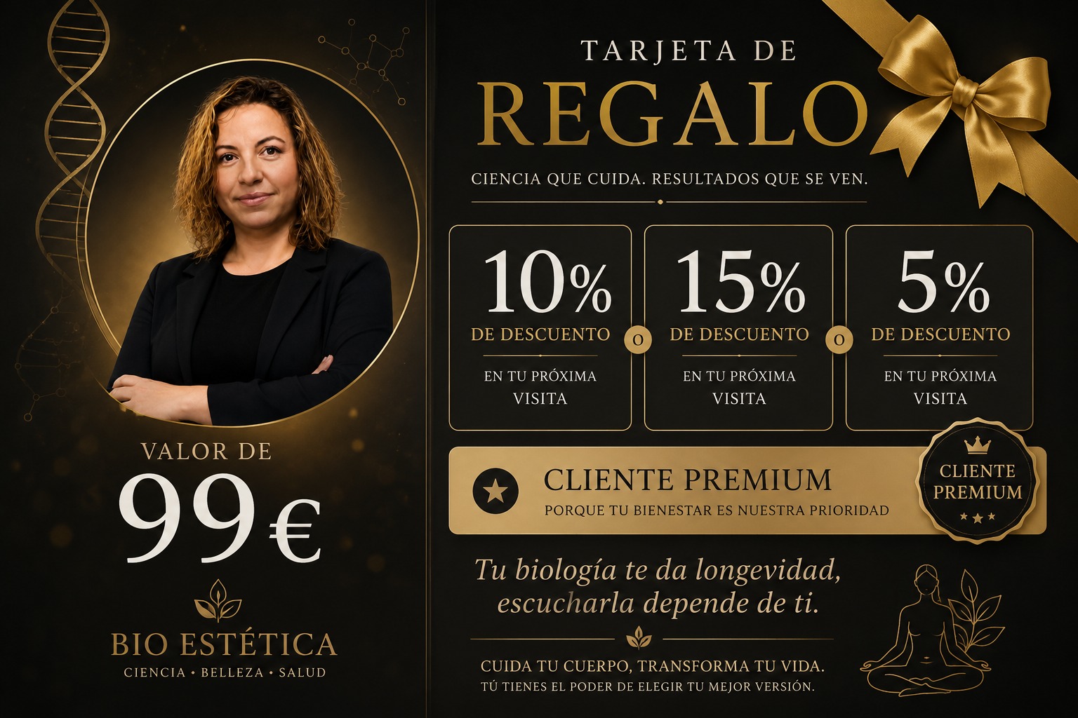 Tarjeta de Regalo Bio Estética Caridad Castro